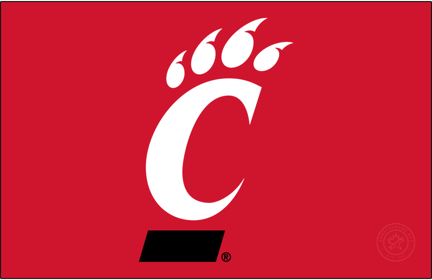 Cincinnati Bearcat 2005-Pres Primary Dark Logo diy iron on heat transfer...